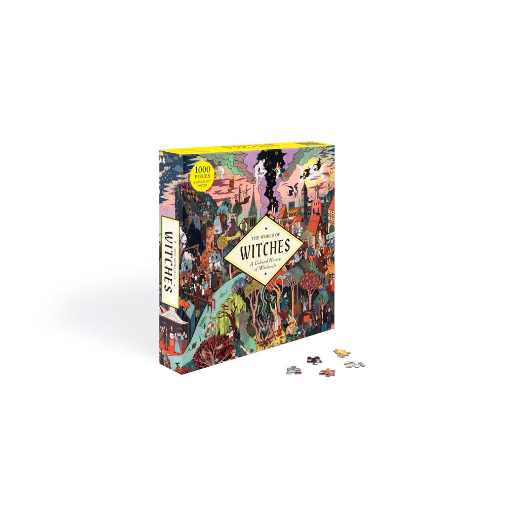 The World of Witches 1000 Piece Jigsaw Puzzle Chronicle Books - Laurence King Toys & Games - Puzzles & Games - Jigsaw Puzzles