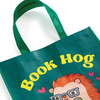 Book Hog Reusable Shopping Bag Chronicle Books - Mudpuppy Apparel & Accessories - Bags - Reusable Shoppers & Tote Bags