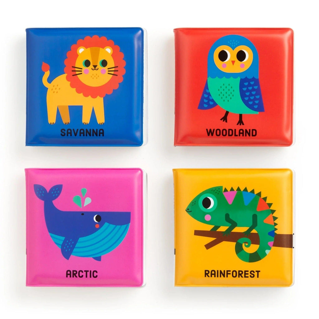Animals of the World Color Magic Bath Book Set Chronicle Books - Mudpuppy Books - Baby & Kids