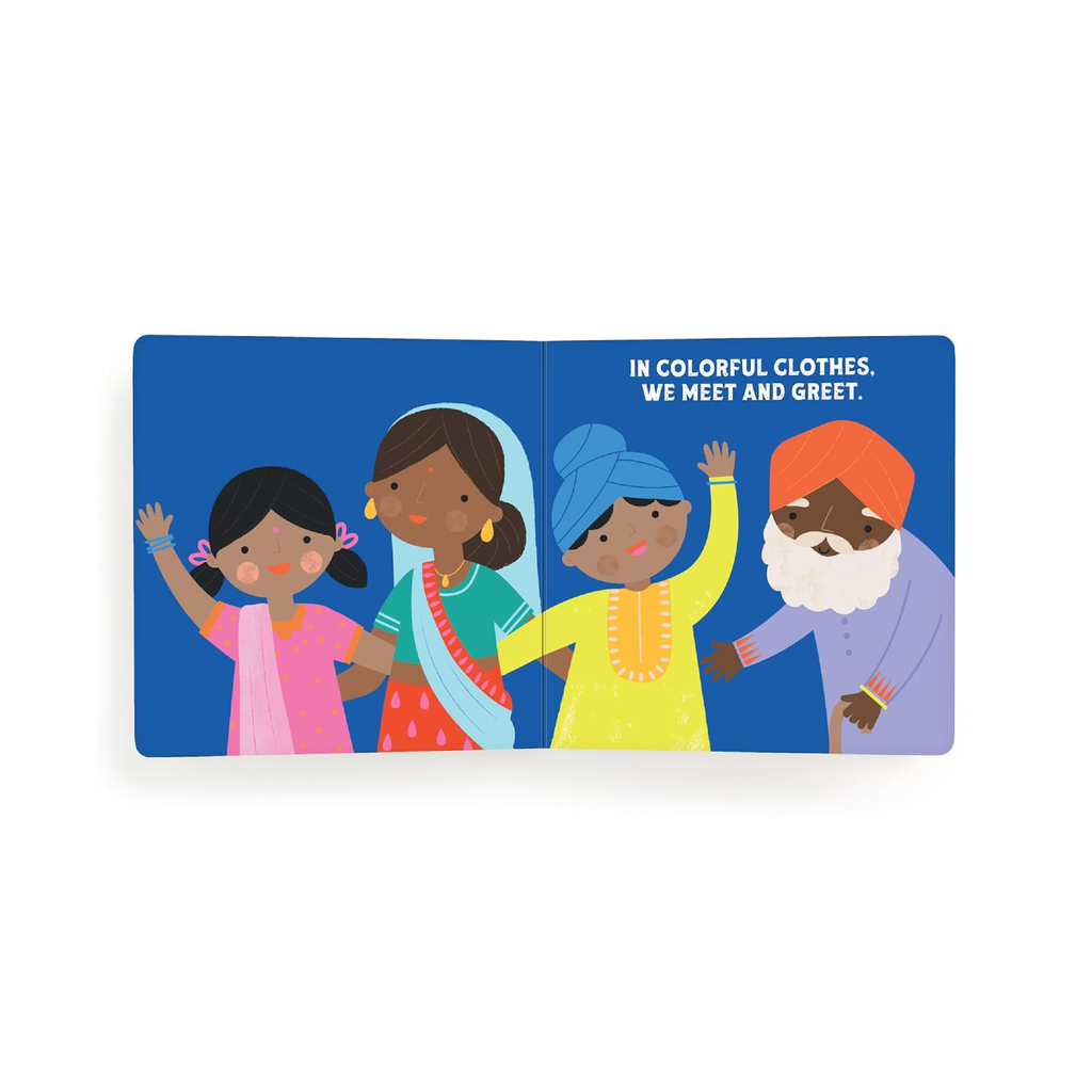 Let's Celebrate Diwali Board Book Chronicle Books - Mudpuppy Books - Baby & Kids - Board Books