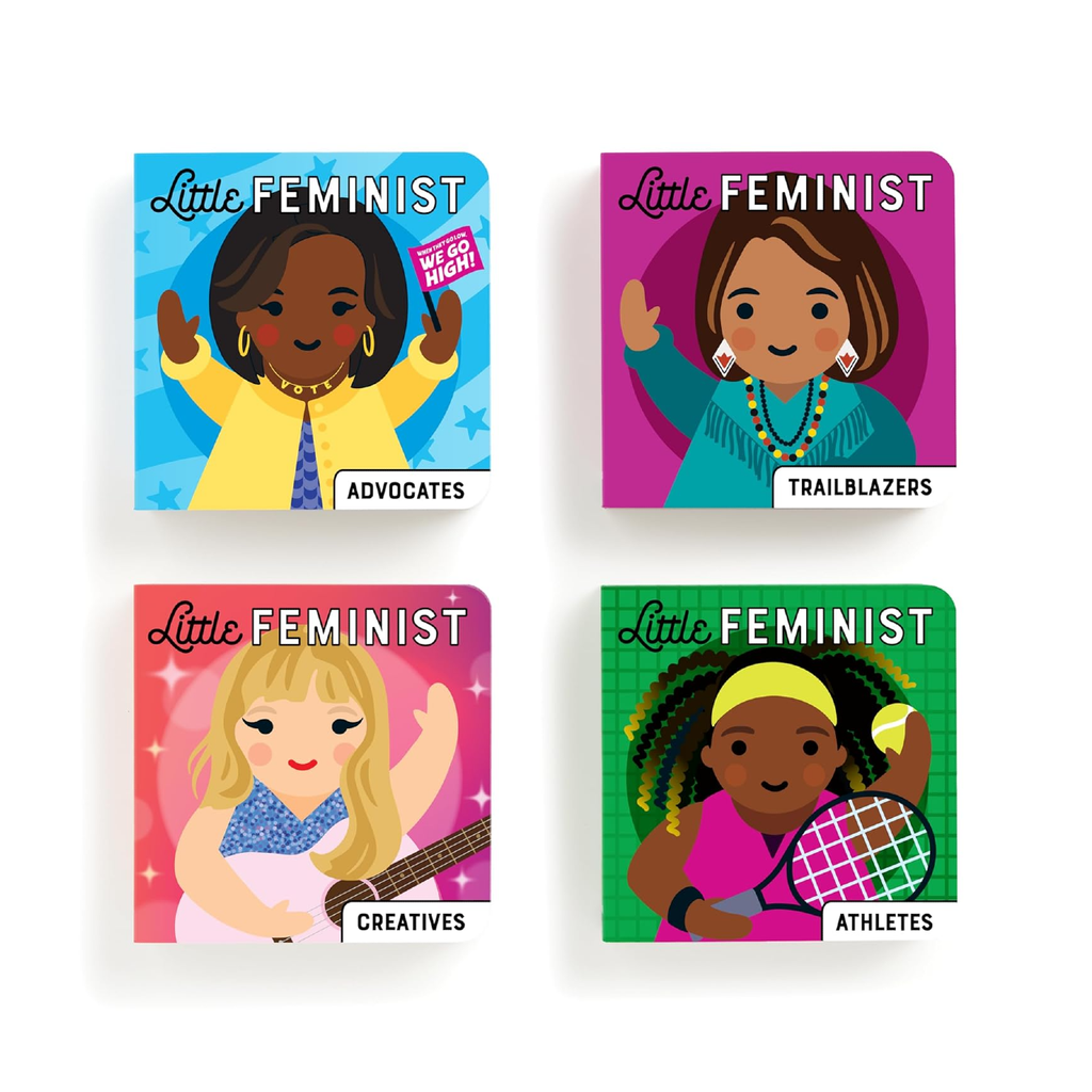 Little Feminist Board Book Set Volume 2 - Modern Icons Chronicle Books - Mudpuppy Books - Baby & Kids - Board Books