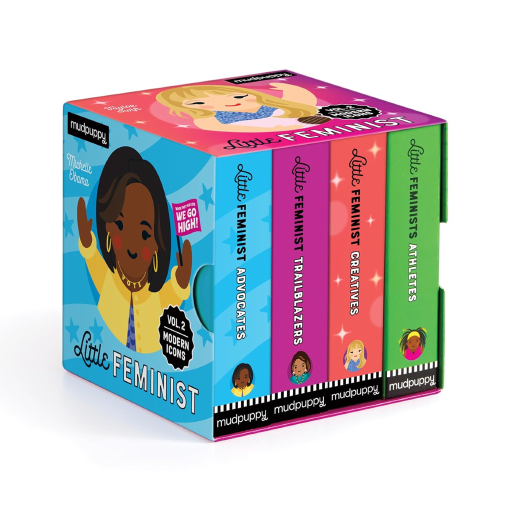 Little Feminist Board Book Set Volume 2 - Modern Icons Chronicle Books - Mudpuppy Books - Baby & Kids - Board Books
