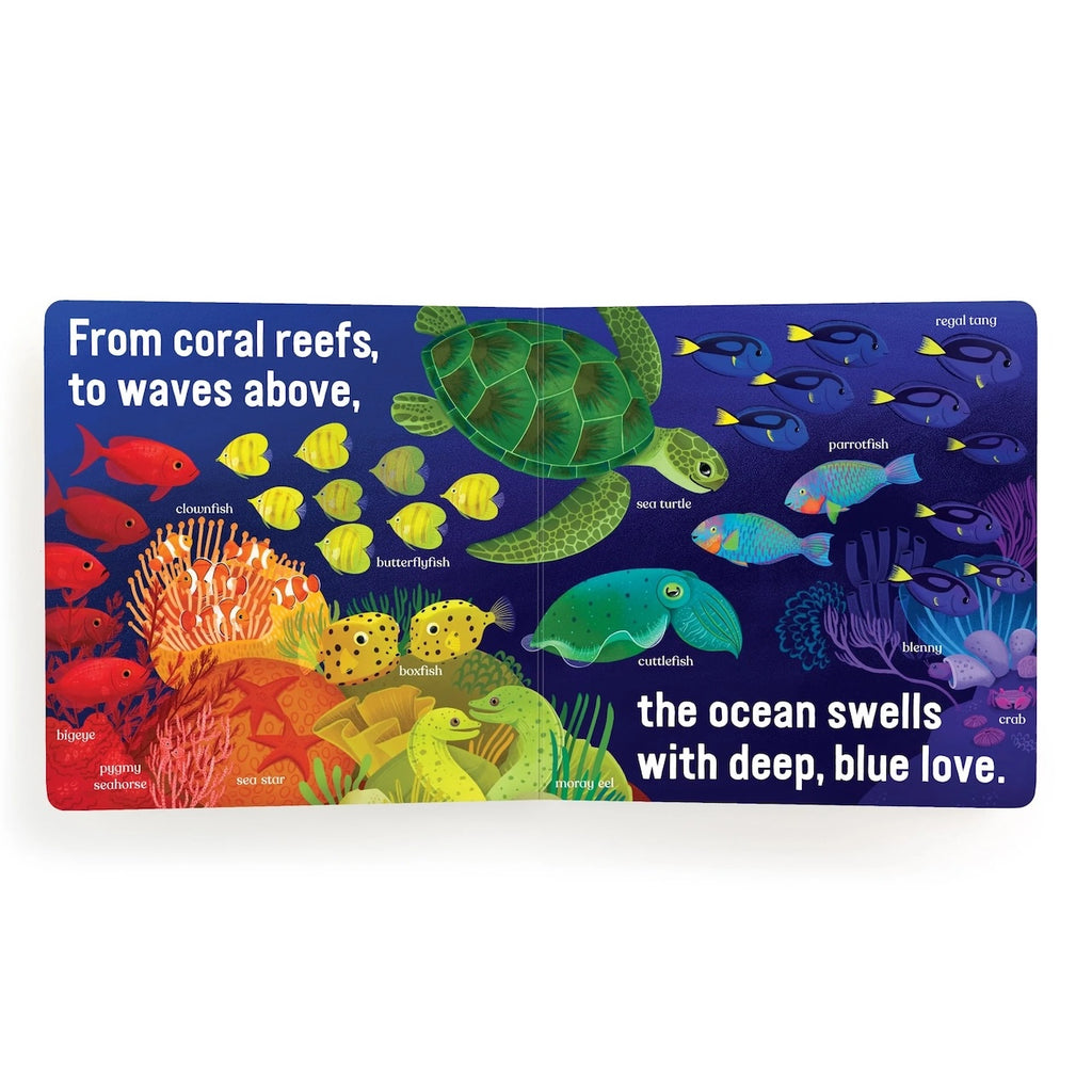 Love Under the Sea Board Book Chronicle Books - Mudpuppy Books - Baby & Kids - Board Books