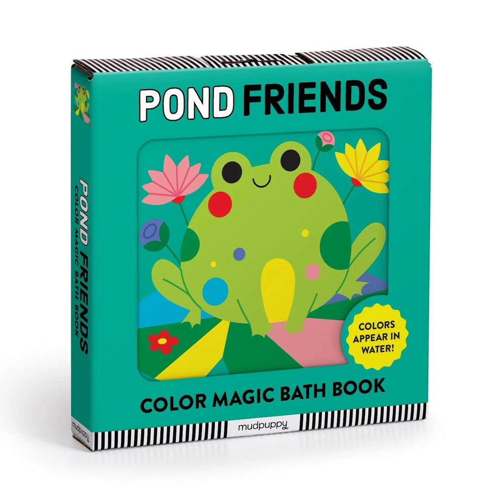 Pond Friends Color Magic Bath Book Chronicle Books - Mudpuppy Books - Baby & Kids