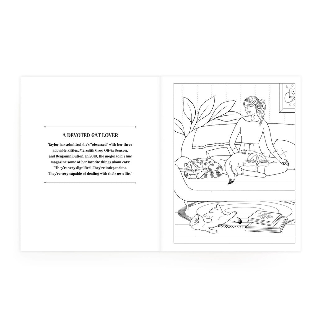 Karma is Three Cats Coloring Book Chronicle Books - Mudpuppy Books - Coloring