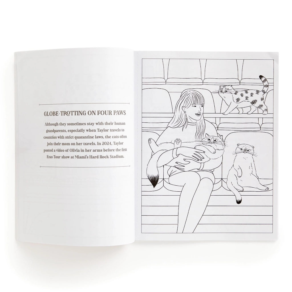 Karma is Three Cats Coloring Book Chronicle Books - Mudpuppy Books - Coloring