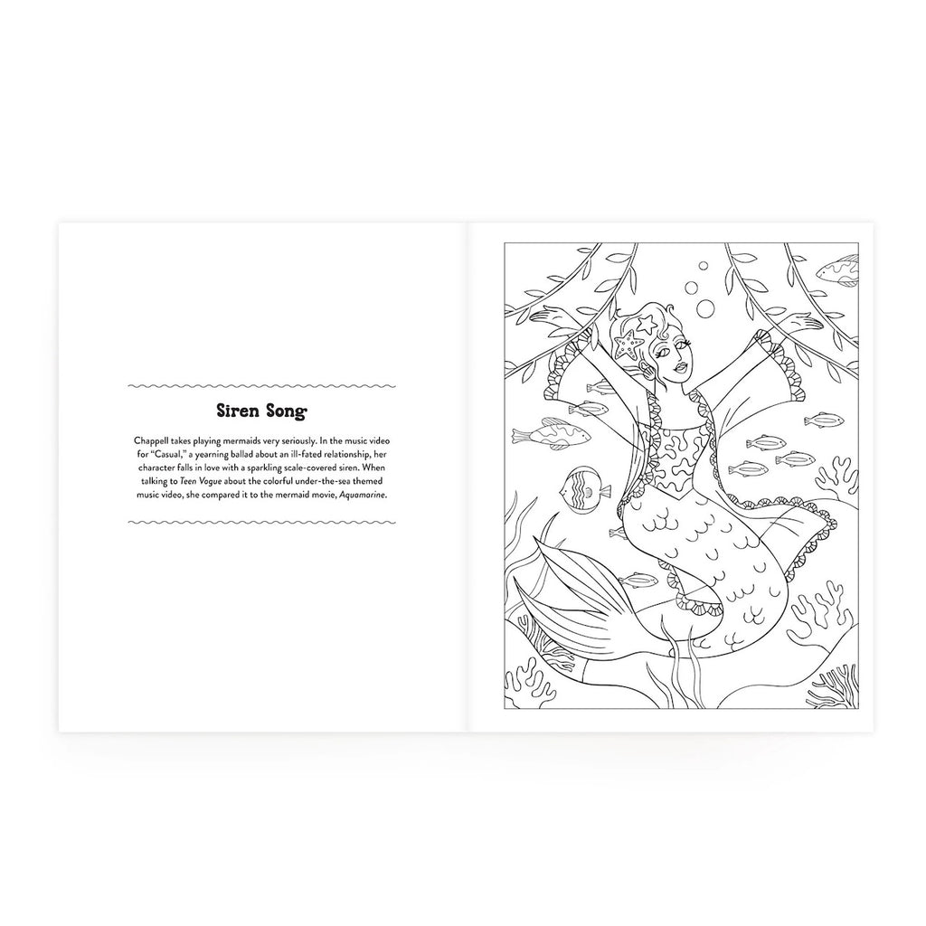 The Chappell Roan Coloring Book Chronicle Books - Mudpuppy Books - Coloring