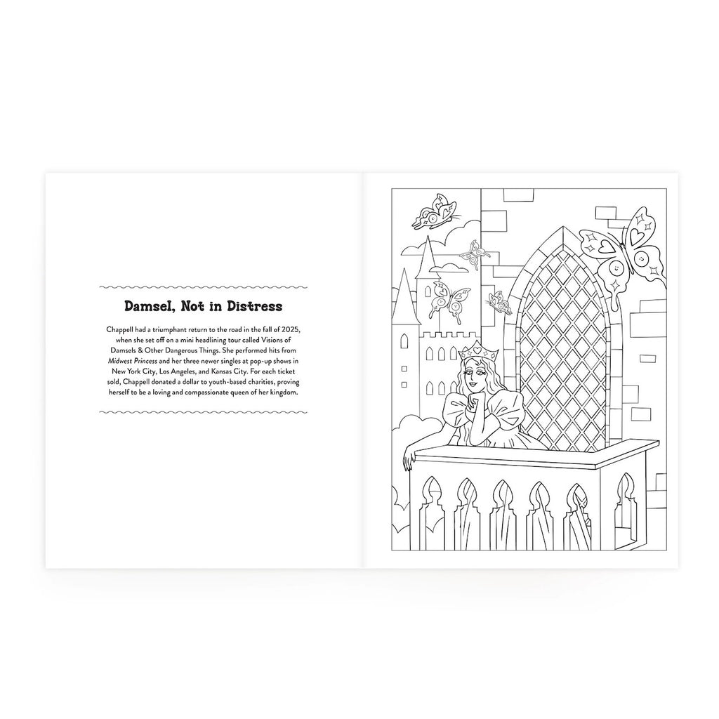 The Chappell Roan Coloring Book Chronicle Books - Mudpuppy Books - Coloring
