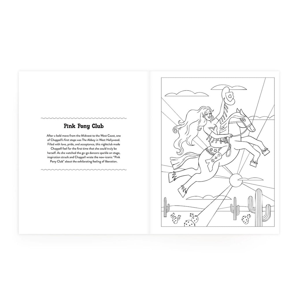 The Chappell Roan Coloring Book Chronicle Books - Mudpuppy Books - Coloring