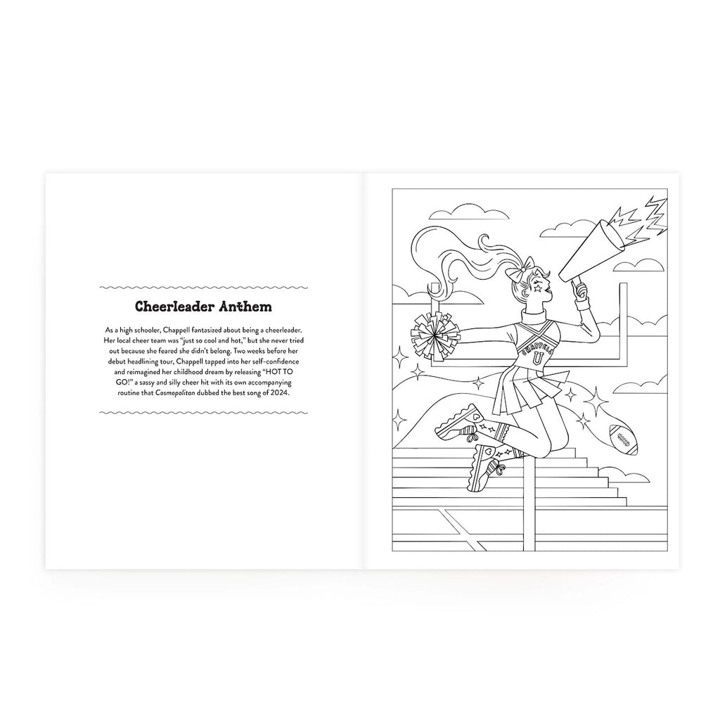 The Chappell Roan Coloring Book Chronicle Books - Mudpuppy Books - Coloring