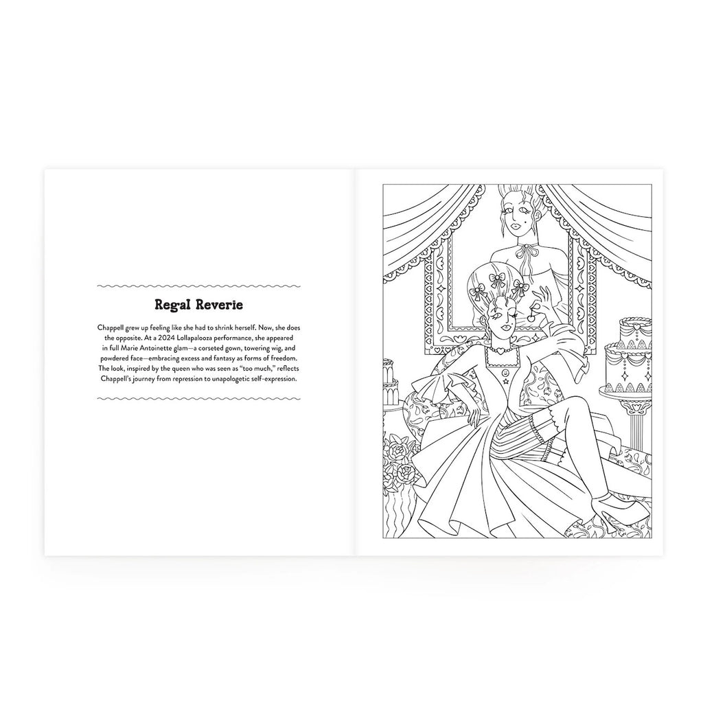 The Chappell Roan Coloring Book Chronicle Books - Mudpuppy Books - Coloring