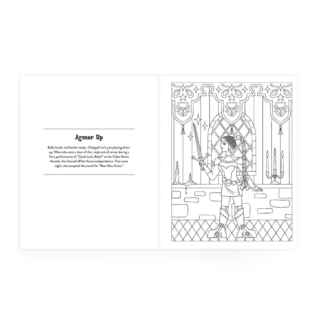 The Chappell Roan Coloring Book Chronicle Books - Mudpuppy Books - Coloring