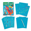 Dinosaurs Scratch Magic - Scratch & Sparkle Art Kit Chronicle Books - Mudpuppy Toys & Games - Art & Drawing Toys
