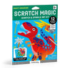 Dinosaurs Scratch Magic - Scratch & Sparkle Art Kit Chronicle Books - Mudpuppy Toys & Games - Art & Drawing Toys