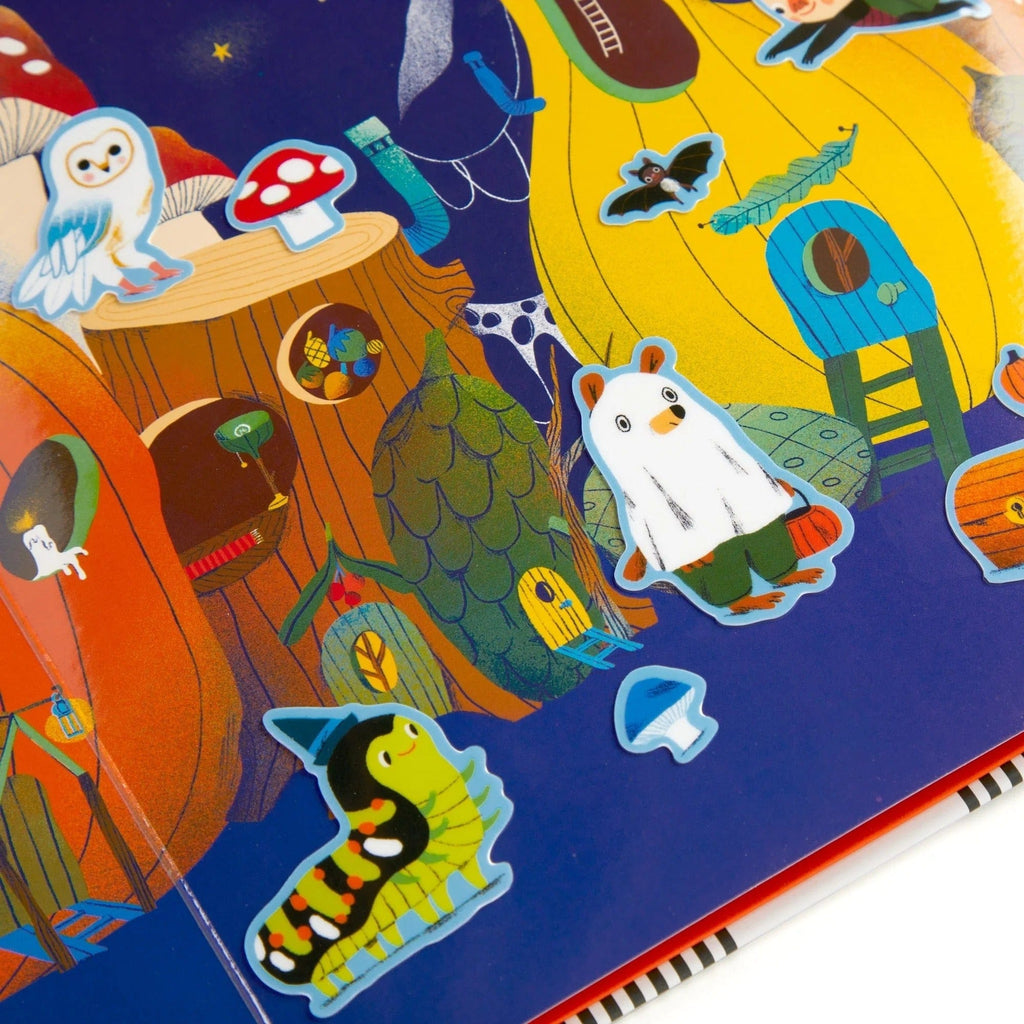 Pumpkin Village Sticker Play Reusable Activity Set Chronicle Books - Mudpuppy Toys & Games - Art & Drawing Toys