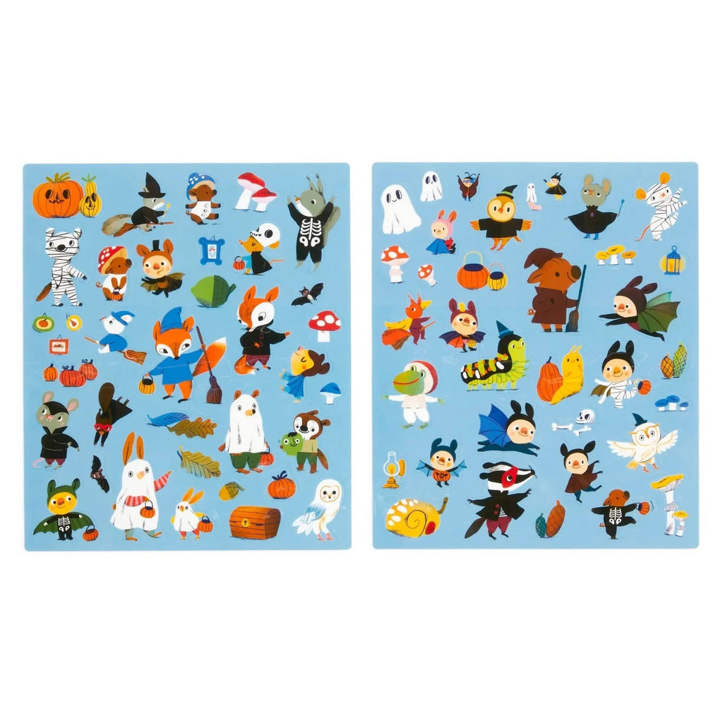 Pumpkin Village Sticker Play Reusable Activity Set Chronicle Books - Mudpuppy Toys & Games - Art & Drawing Toys