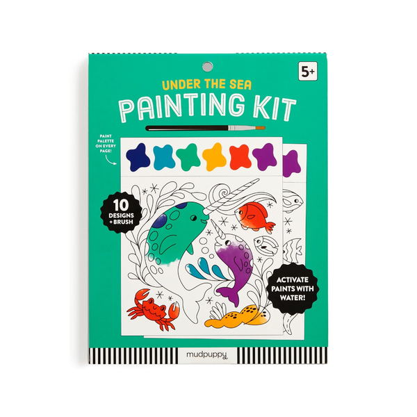 Under The Sea Painting Kit Chronicle Books - Mudpuppy Toys & Games - Art & Drawing Toys