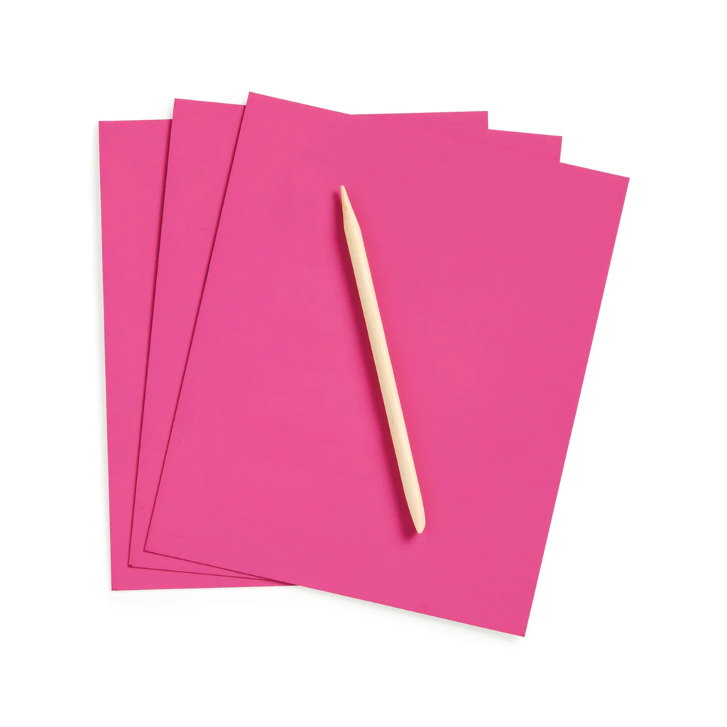 Unicorn Glam Scratch Magic Scratch And Sparkle Art Kit Chronicle Books - Mudpuppy Toys & Games - Art & Drawing Toys