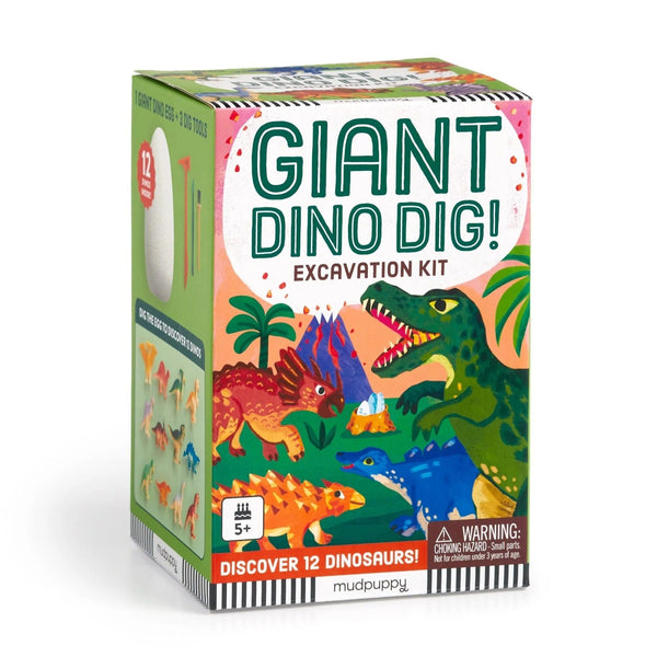 Giant Dino Dig! Excavation Kit Chronicle Books - Mudpuppy Toys & Games - Crafts & Hobbies