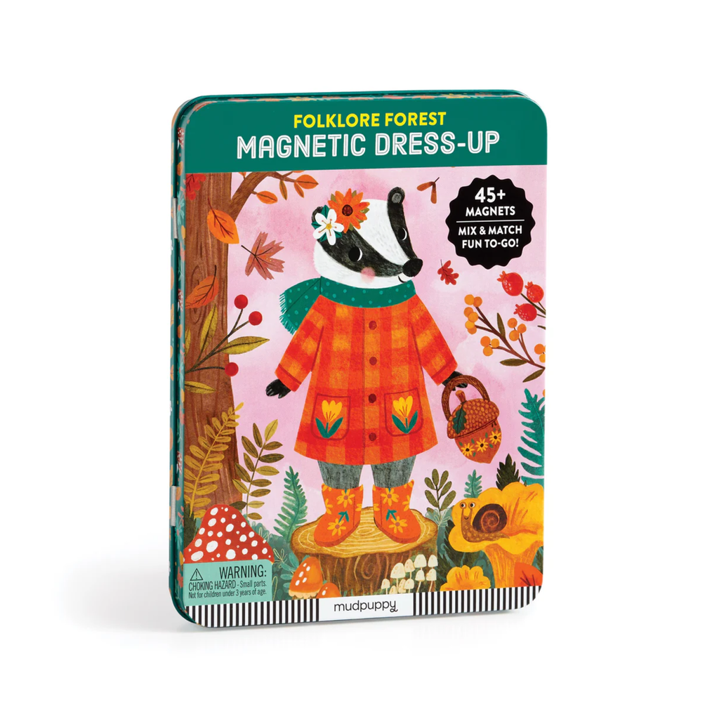 Folklore Forest Magnetic Dress-Up Kit Chronicle Books - Mudpuppy Toys & Games