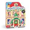 Merry & Bright Magnetic Playhouse Chronicle Books - Mudpuppy Toys & Games