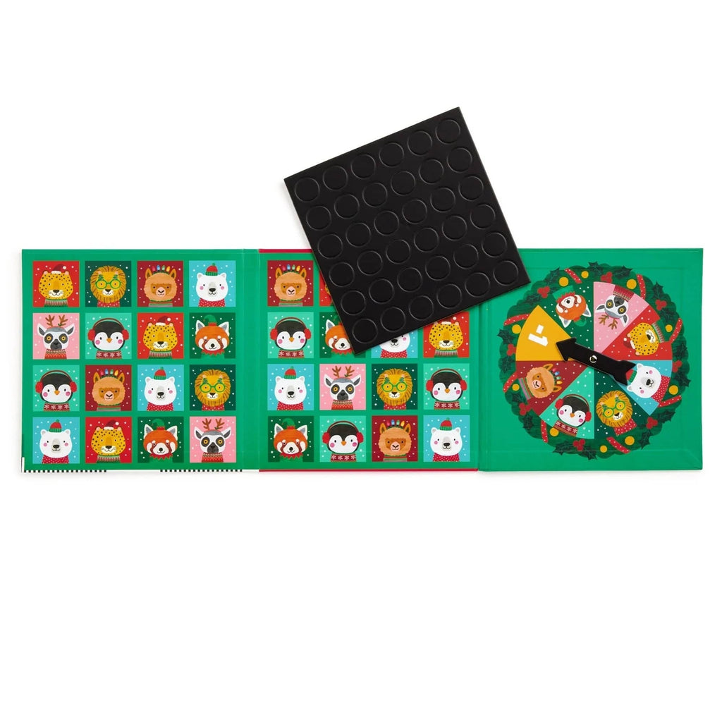 Merry Bingo! Magnetic Board Game Chronicle Books - Mudpuppy Toys & Games - Puzzles & Games - Games