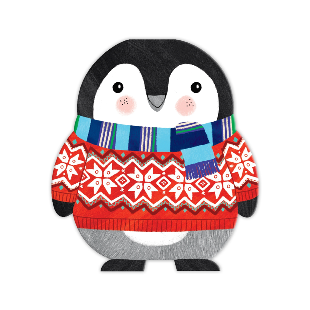 Pengion Stack-Up! Wooden Balancing Game Chronicle Books - Mudpuppy Toys & Games - Puzzles & Games - Games