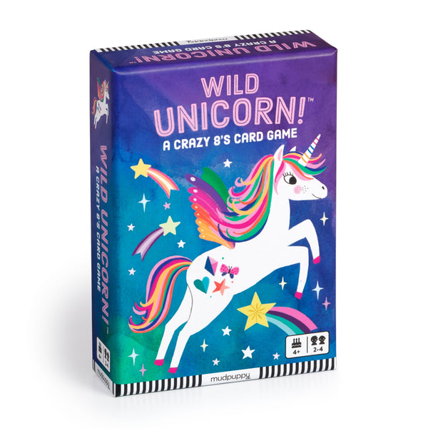 Wild Unicorn! Card Game Chronicle Books - Mudpuppy Toys & Games - Puzzles & Games - Games