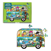 Adventure Van 75 Piece Shaped Puzzle Chronicle Books - Mudpuppy Toys & Games - Puzzles & Games - Jigsaw Puzzles