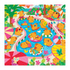 Capybara Pool Day Family Puzzle 500 Piece Jigsaw Puzzle Chronicle Books - Mudpuppy Toys & Games - Puzzles & Games - Jigsaw Puzzles