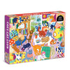 Cozy Cat Club Family Puzzle 1000 Piece Jigsaw Puzzle Chronicle Books - Mudpuppy Toys & Games - Puzzles & Games - Jigsaw Puzzles