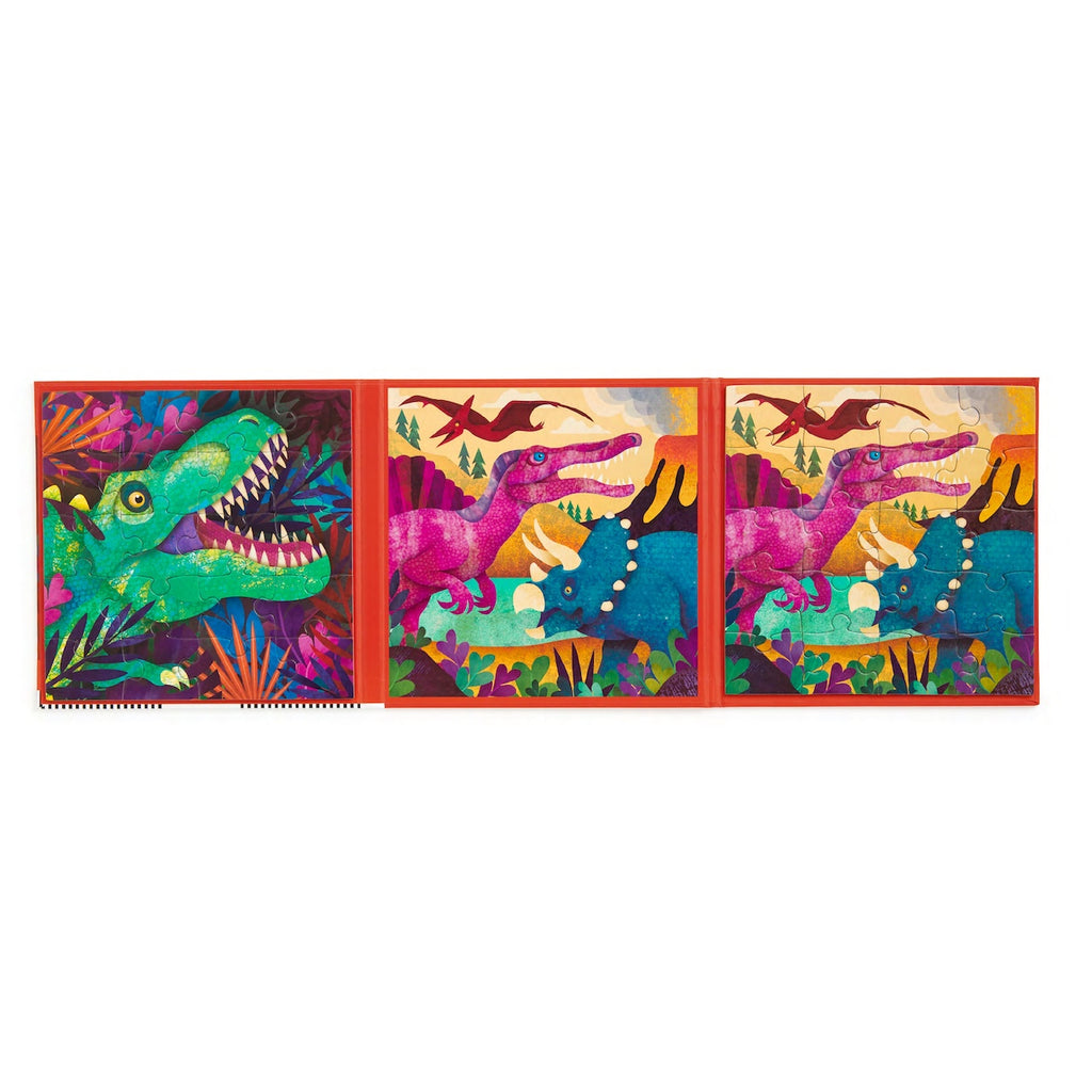 Dinosaurs Roar! Magnetic Puzzles Chronicle Books - Mudpuppy Toys & Games - Puzzles & Games - Jigsaw Puzzles