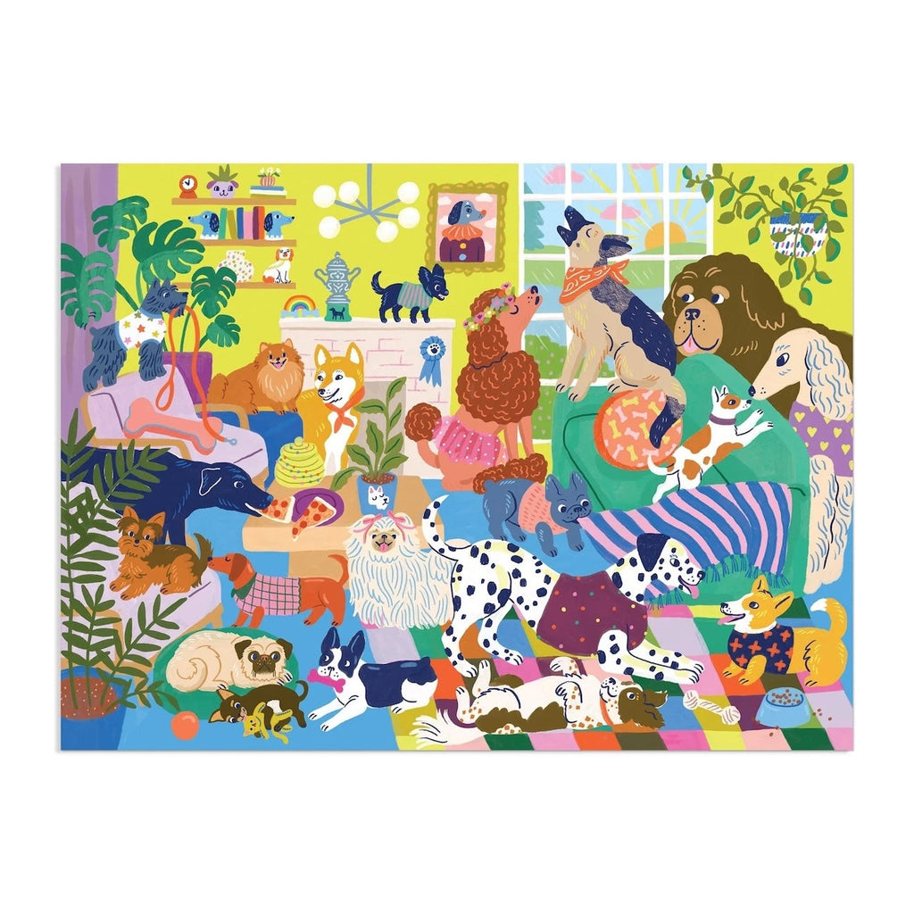 Good Dog Club Family Puzzle 1000 Piece Jigsaw Puzzle Chronicle Books - Mudpuppy Toys & Games - Puzzles & Games - Jigsaw Puzzles