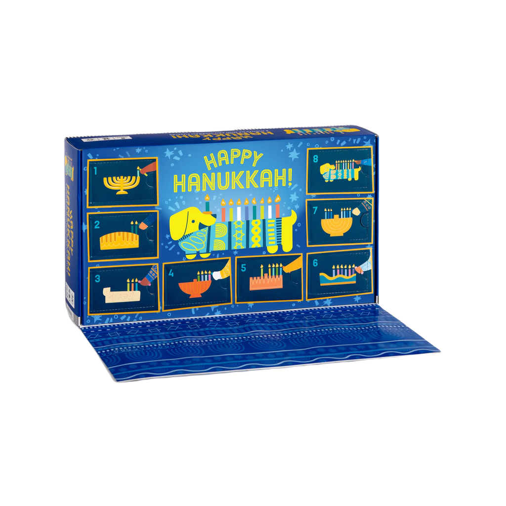 Happy Hanukkah Countdown Puzzle Set Chronicle Books - Mudpuppy Toys & Games - Puzzles & Games - Jigsaw Puzzles