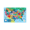 Map Of The USA Giant Floor 50 Piece Jigsaw Puzzle Chronicle Books - Mudpuppy Toys & Games - Puzzles & Games - Jigsaw Puzzles