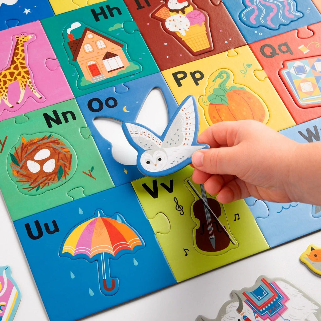 My ABCs Giant Floor 52 Piece Jigsaw Puzzle Chronicle Books - Mudpuppy Toys & Games - Puzzles & Games - Jigsaw Puzzles