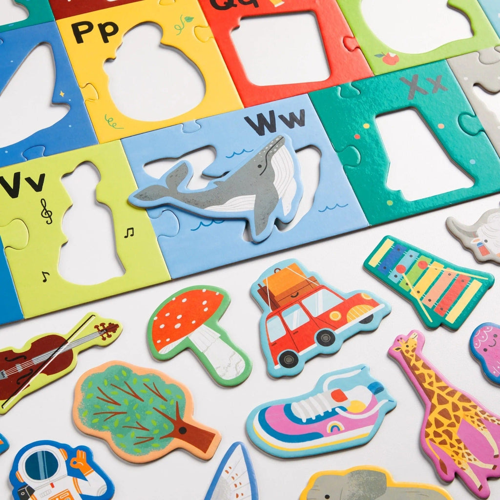 My ABCs Giant Floor 52 Piece Jigsaw Puzzle Chronicle Books - Mudpuppy Toys & Games - Puzzles & Games - Jigsaw Puzzles