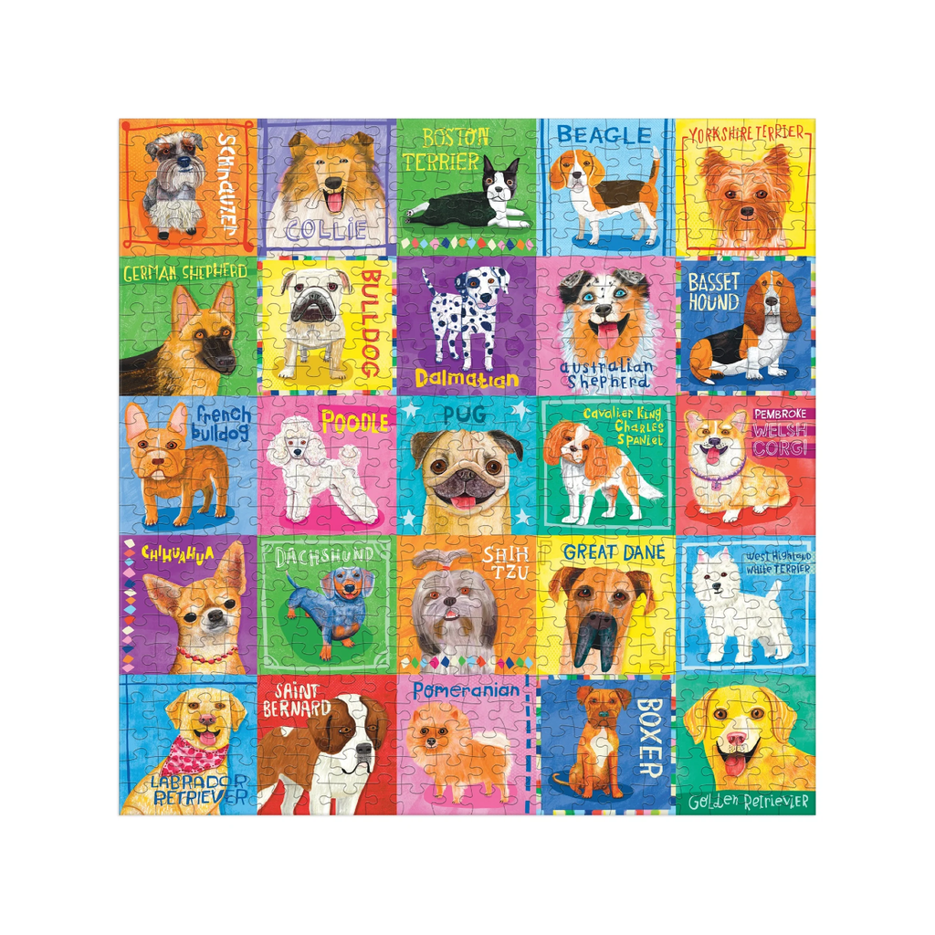 Pawsome Portraits Family 500 Piece Jigsaw Puzzle Chronicle Books - Mudpuppy Toys & Games - Puzzles & Games - Jigsaw Puzzles