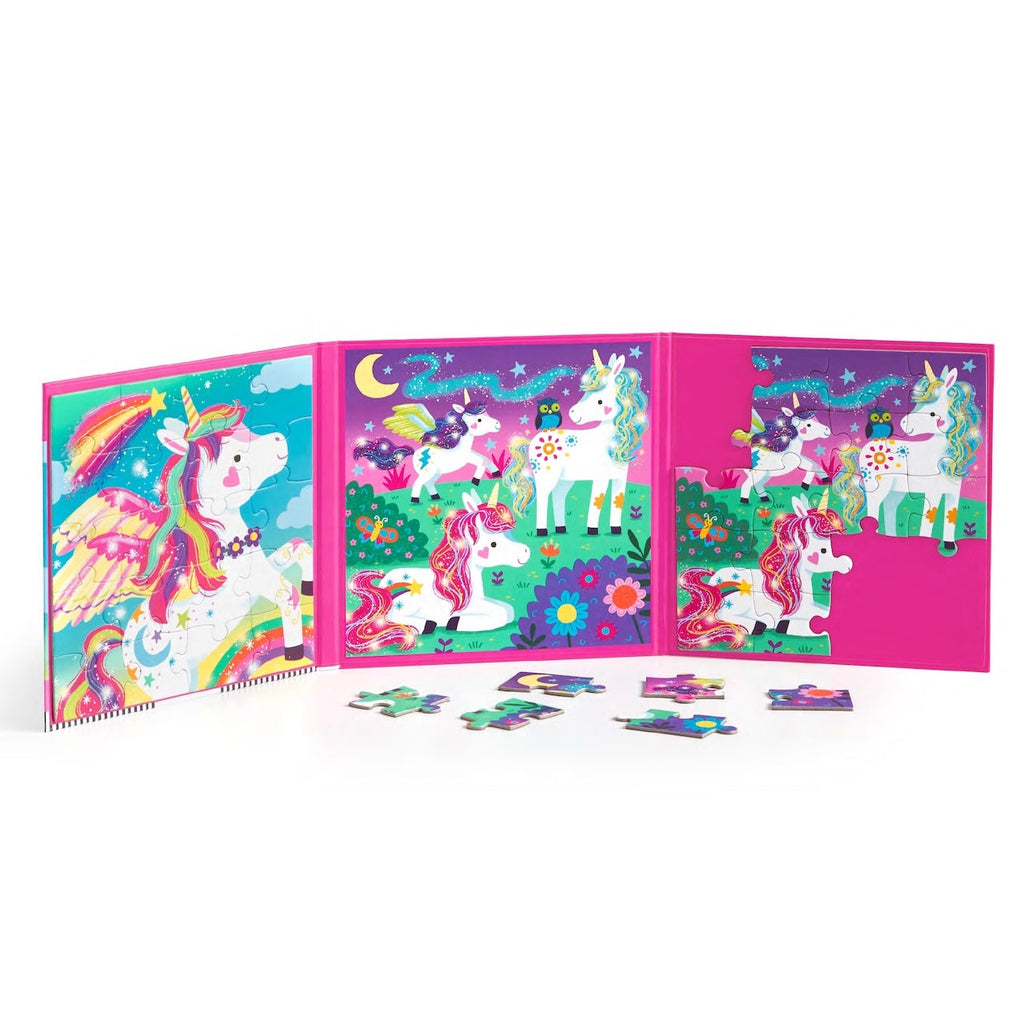 Unicorn Dreams Magnetic Puzzles Chronicle Books - Mudpuppy Toys & Games - Puzzles & Games - Jigsaw Puzzles