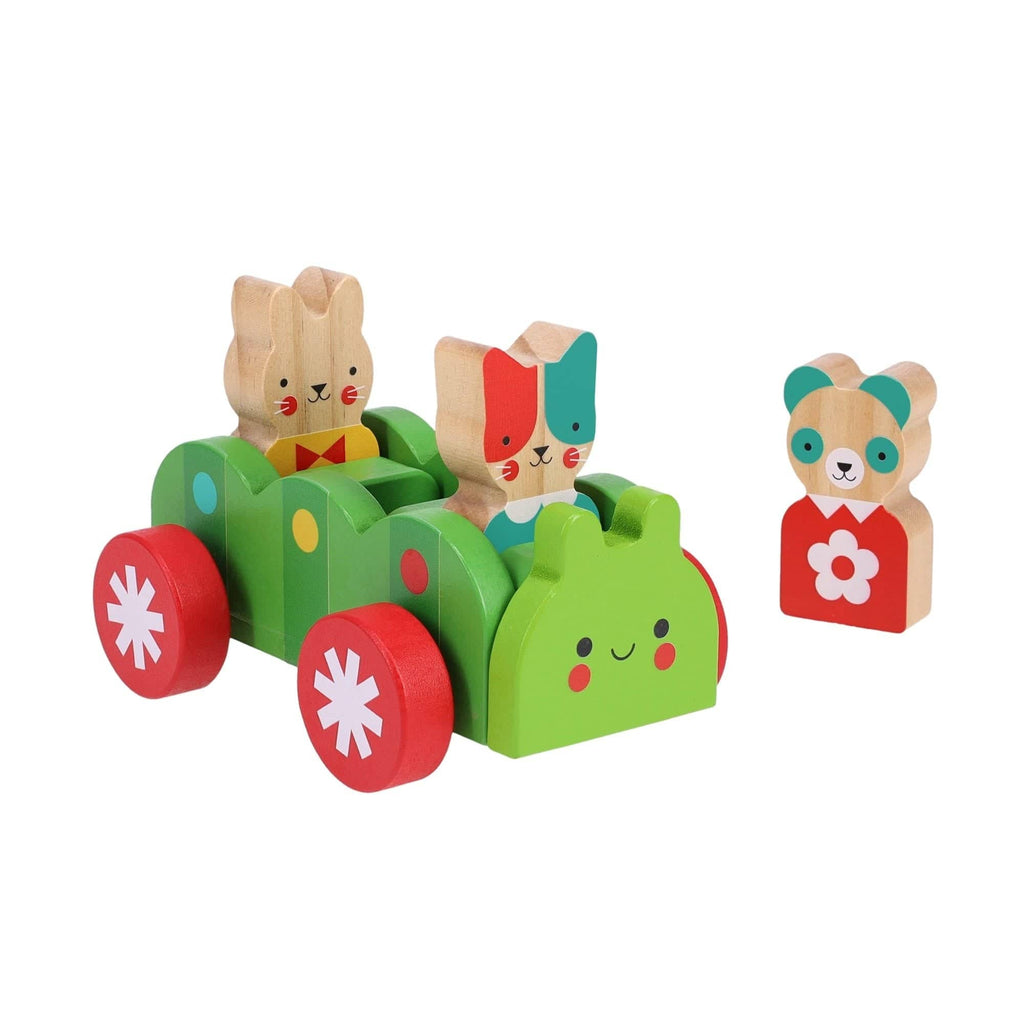 Bug Bus Wooden Play Set Chronicle Books - Petit Collage Baby & Toddler - Baby Toys & Activity Equipment