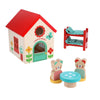 Mouse House Wooden Play Set Chronicle Books - Petit Collage Baby & Toddler - Baby Toys & Activity Equipment