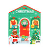 Christmas Coloring Book + Stickers Chronicle Books - Petit Collage Books - Coloring