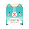 Kitten Carry Along Sketch Kit Chronicle Books - Petit Collage Toys & Games - Art & Drawing Toys