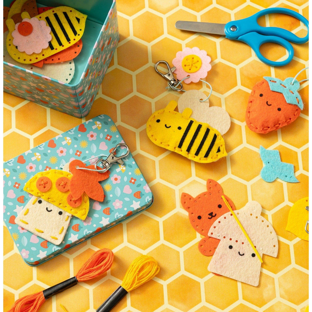 Bag Charm Pals Mini Craft Kit Chronicle Books - Petit Collage Toys & Games - Crafts & Hobbies