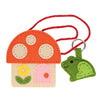 Toadstool Purse Mini Craft Kit Chronicle Books - Petit Collage Toys & Games - Crafts & Hobbies
