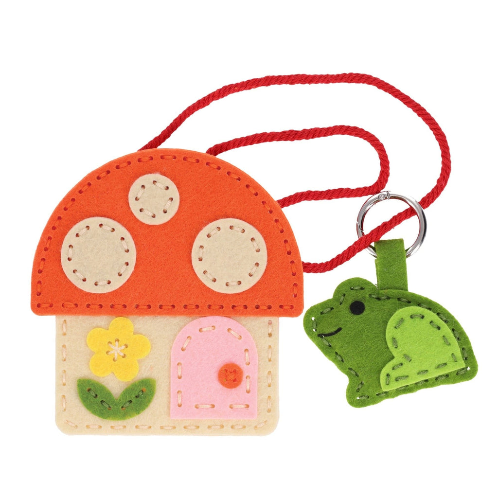 Toadstool Purse Mini Craft Kit Chronicle Books - Petit Collage Toys & Games - Crafts & Hobbies