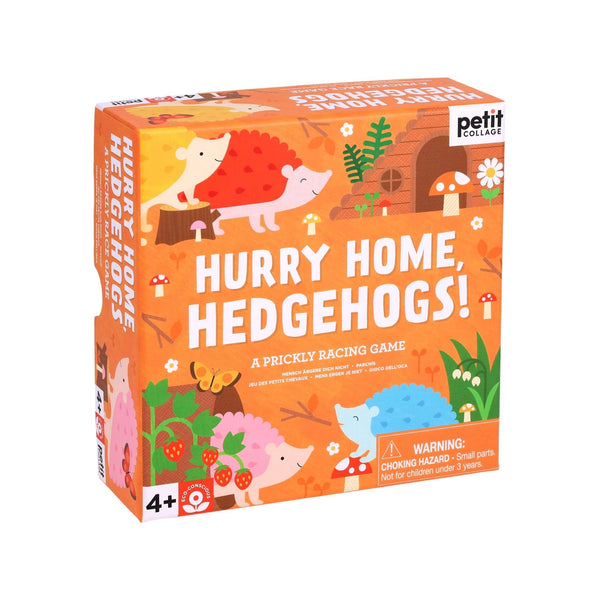 Hurry Home, Hedgehogs! Racing Game Chronicle Books - Petit Collage Toys & Games - Puzzles & Games - Games