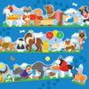 Dog Parade Shaped Floor 30 Piece Jigsaw Puzzle Chronicle Books - Petit Collage Toys & Games - Puzzles & Games - Jigsaw Puzzles