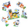 Dog Parade Shaped Floor 30 Piece Jigsaw Puzzle Chronicle Books - Petit Collage Toys & Games - Puzzles & Games - Jigsaw Puzzles
