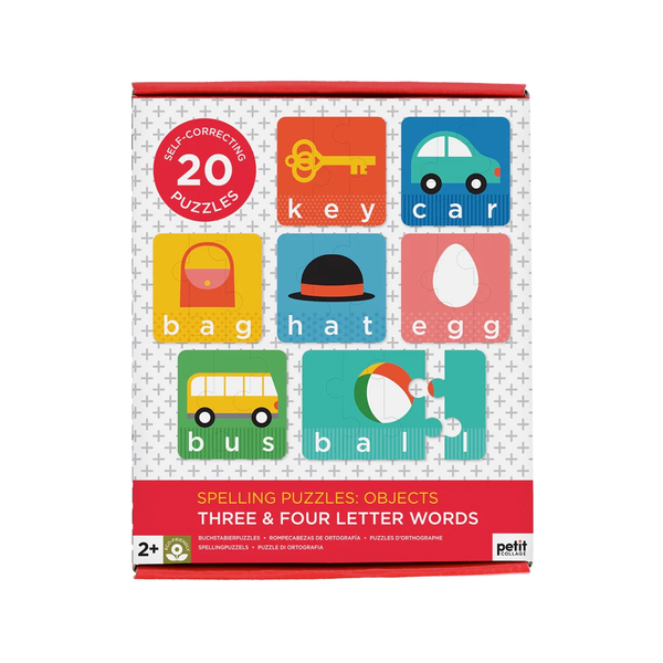 Spelling Objects Puzzle Chronicle Books - Petit Collage Toys & Games - Puzzles & Games - Jigsaw Puzzles
